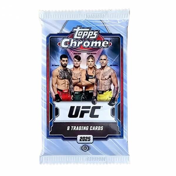 Topps UFC Chrome Hobby Box 2025 - sběratelské karty MMA