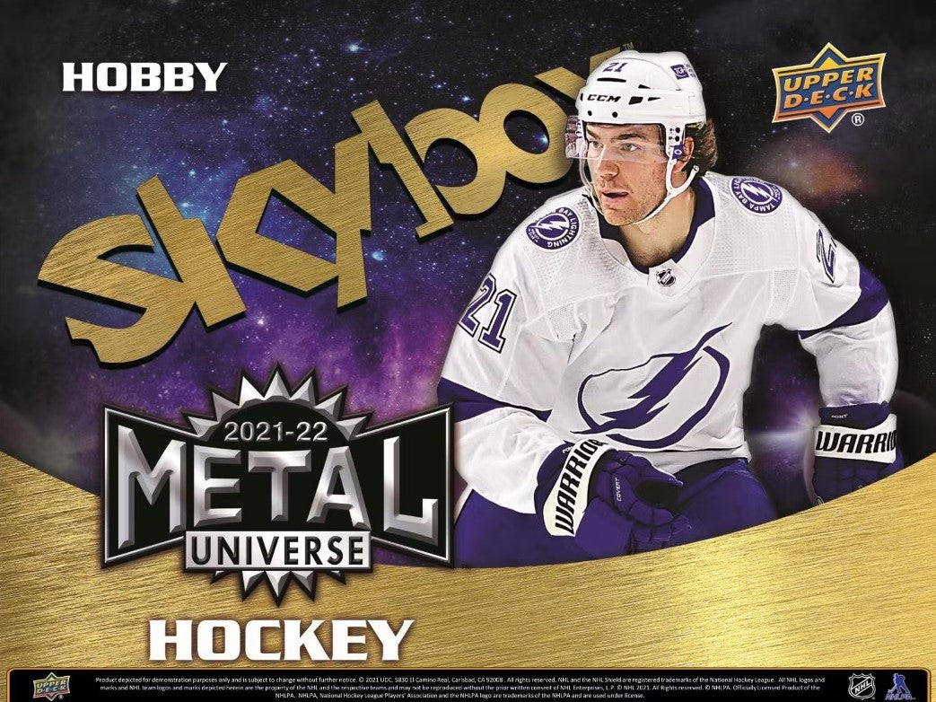 2021-22 Upper Deck Skybox Metal Universe Hockey Hobby Box