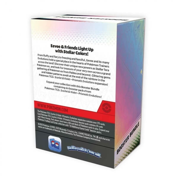 Pokémon TCG Prismatic Evolutions Booster Bundle