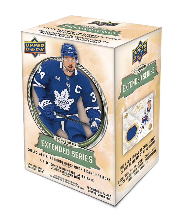 2025-26 Upper Deck Extended Series Hockey Blaster Box