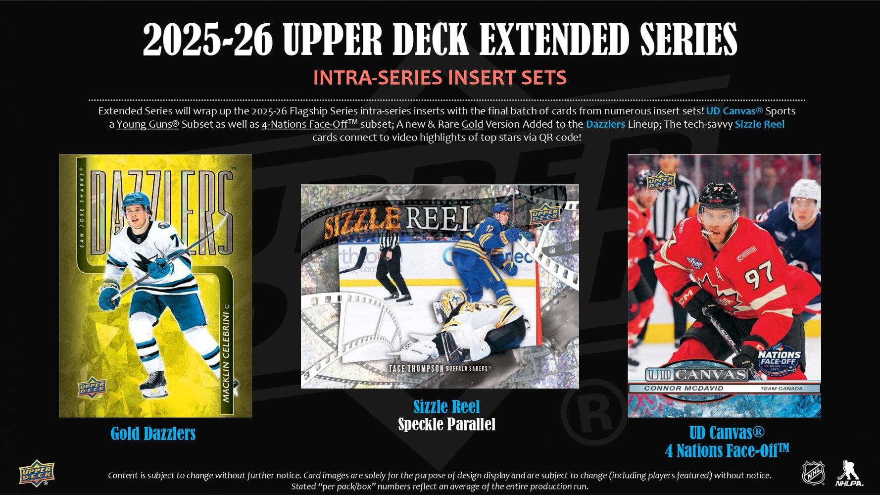 2025-26 Upper Deck Extended Series Hockey Blaster Box