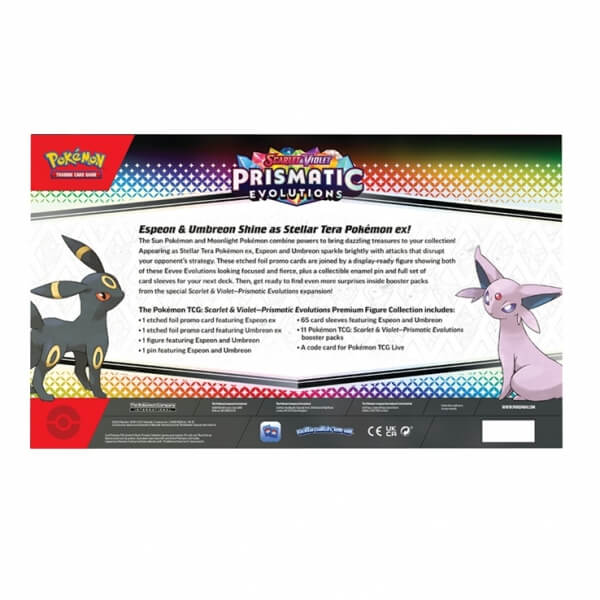 Pokémon TCG: Scarlet & Violet – Prismatic Evolutions Premium Figure Collection