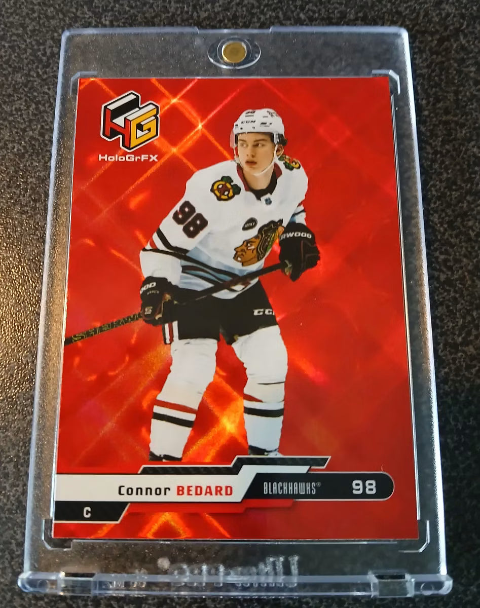 Connor Bedard – 2023-24 Upper Deck HoloGrFX #HG-1