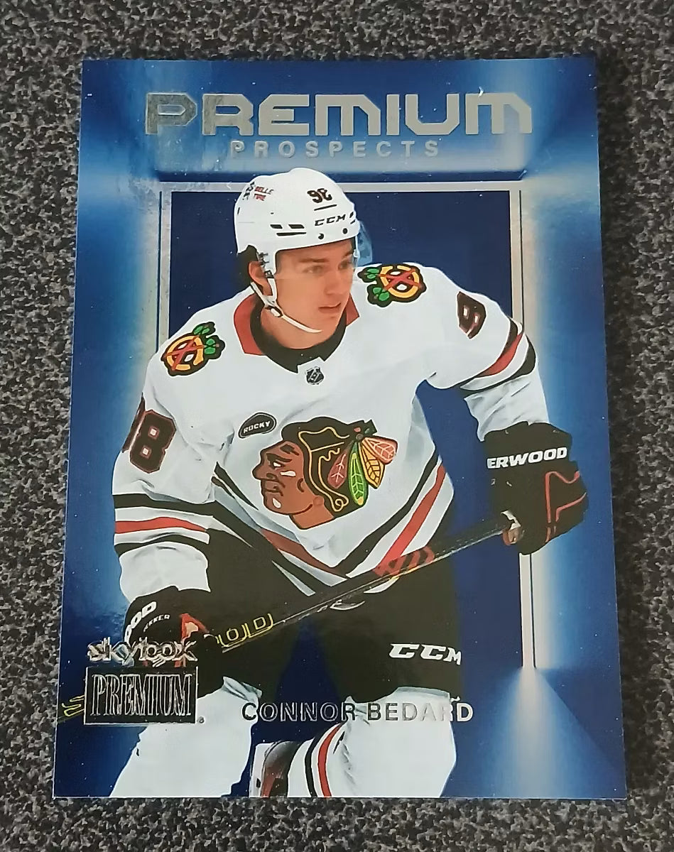 Connor Bedard – 2023-24 SkyBox Metal Universe Premium Prospects #PP-1