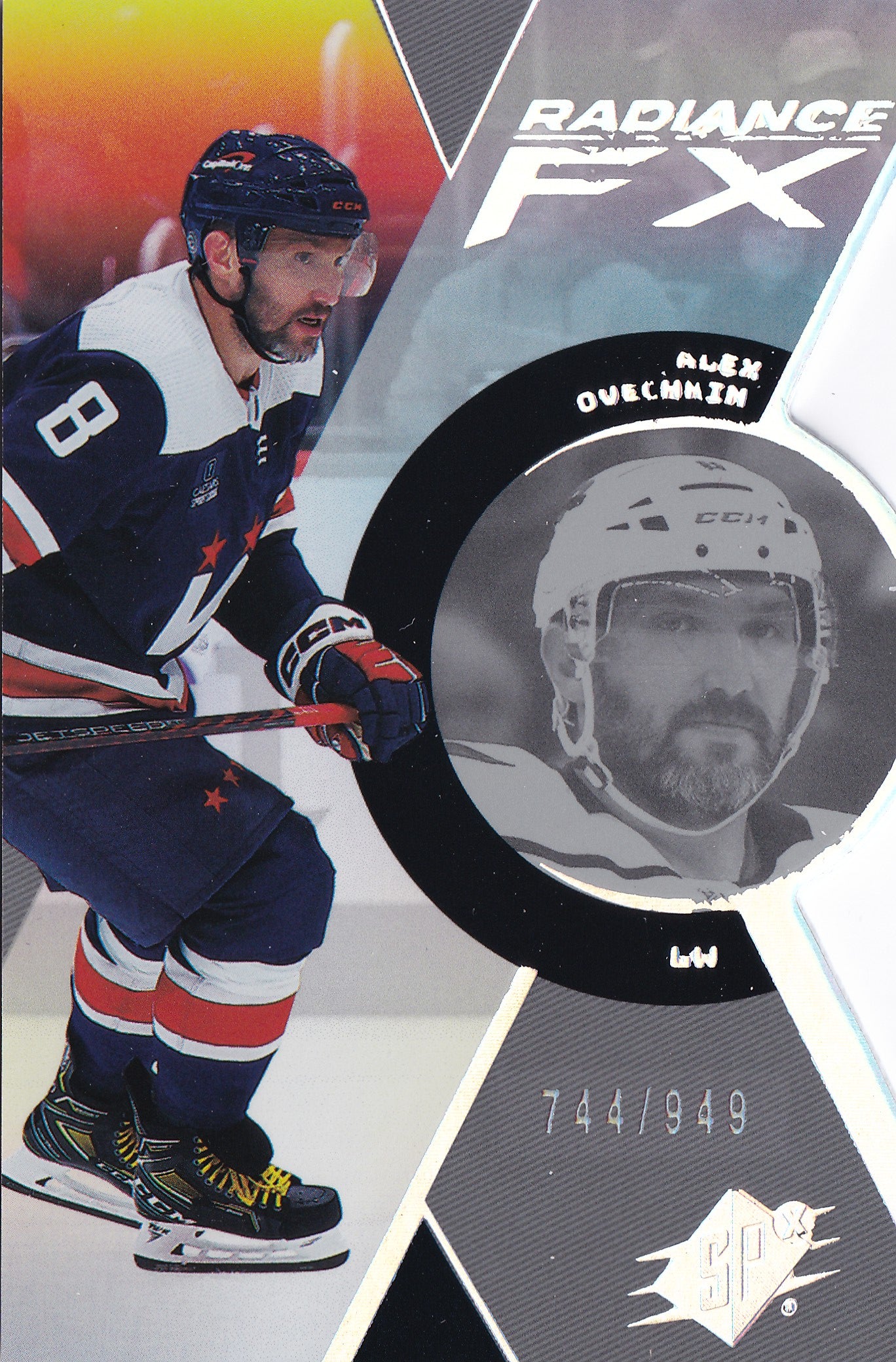 Alex Ovechkin – 2023–24 SPx Radiance F/X #RFX-51 /949