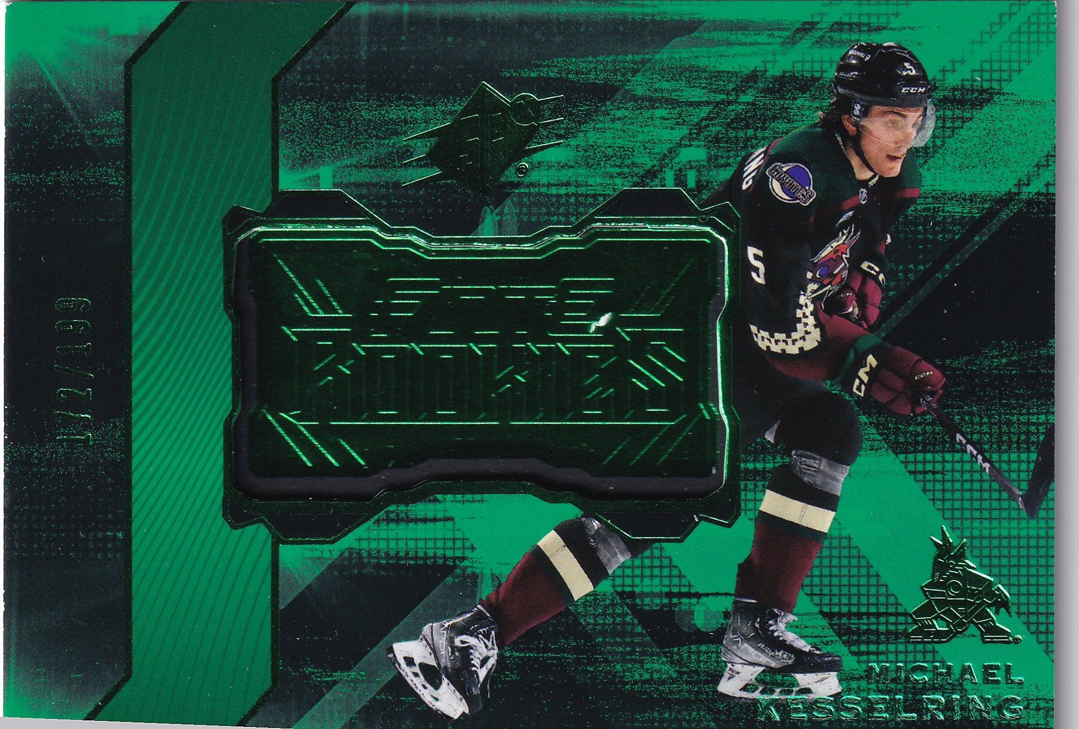 Michael Kesselring RC – 2023–24 SPx Finite Rookies Platinum #F-41 /99