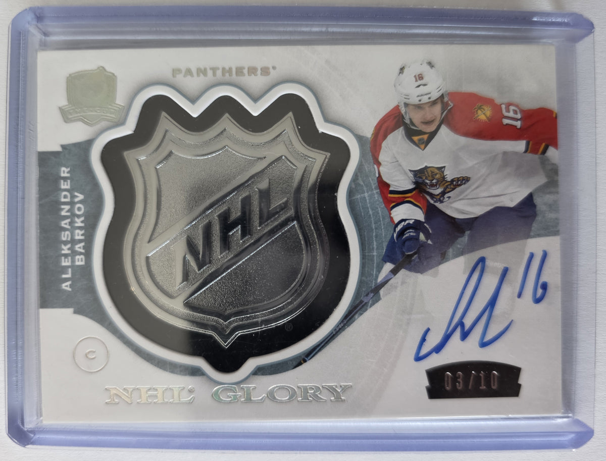 Aleksander Barkov – 2014-15 Upper Deck The Cup NHL Glory Auto #G-AB 03/10