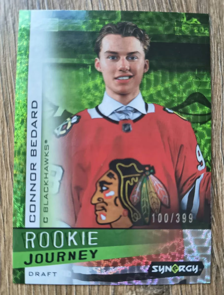 Connor Bedard – 2023-24 Upper Deck Synergy Rookie Journey Draft /399