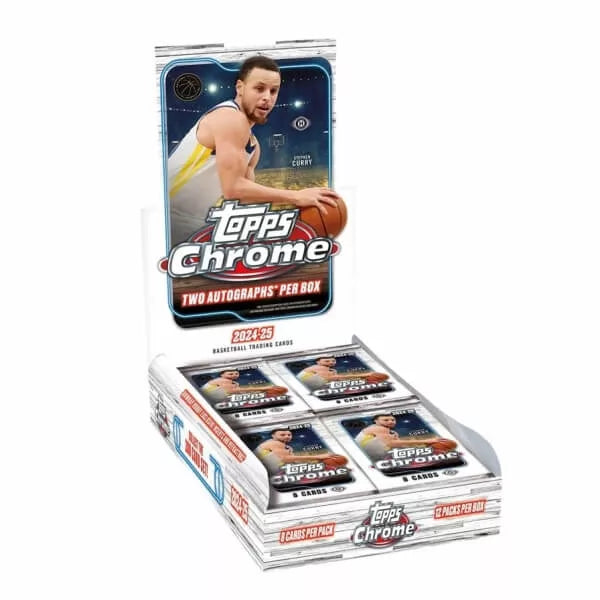 2024-25 Topps Chrome Basketball Hobby Box