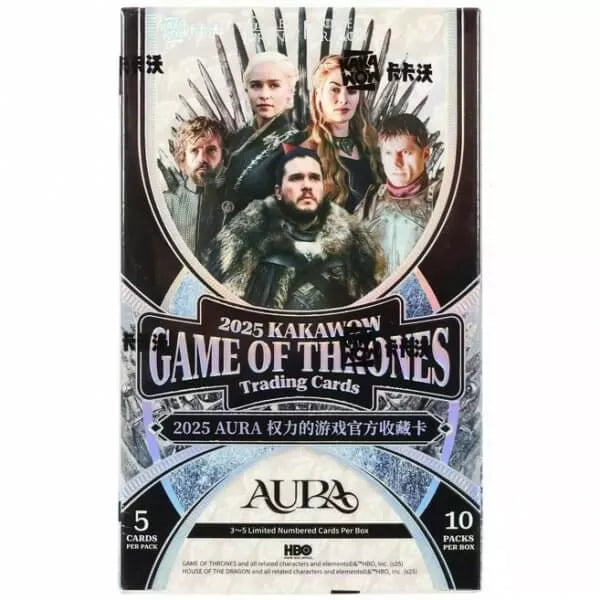 2025 Kakawow Game Of Thrones Aura Hobby Box