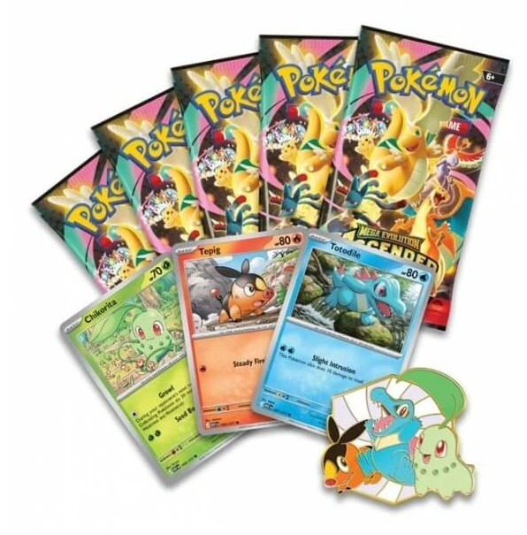 Pokémon TCG: Mega Evolution – Ascended Heroes First Partners Deluxe Pin Collection
