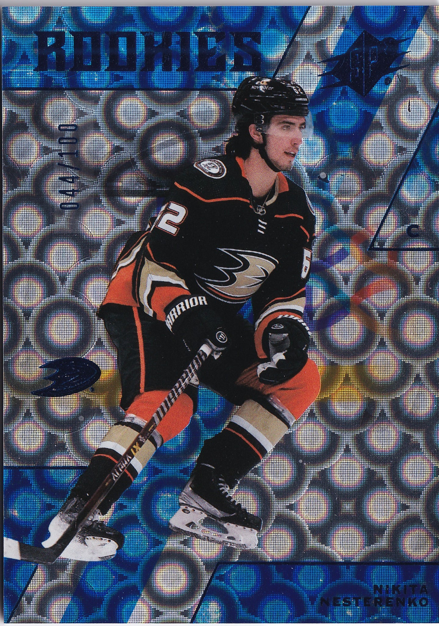 Nikita Nesterenko 2023-24 SPx Rookies Radiance /100 #126 – 044/100