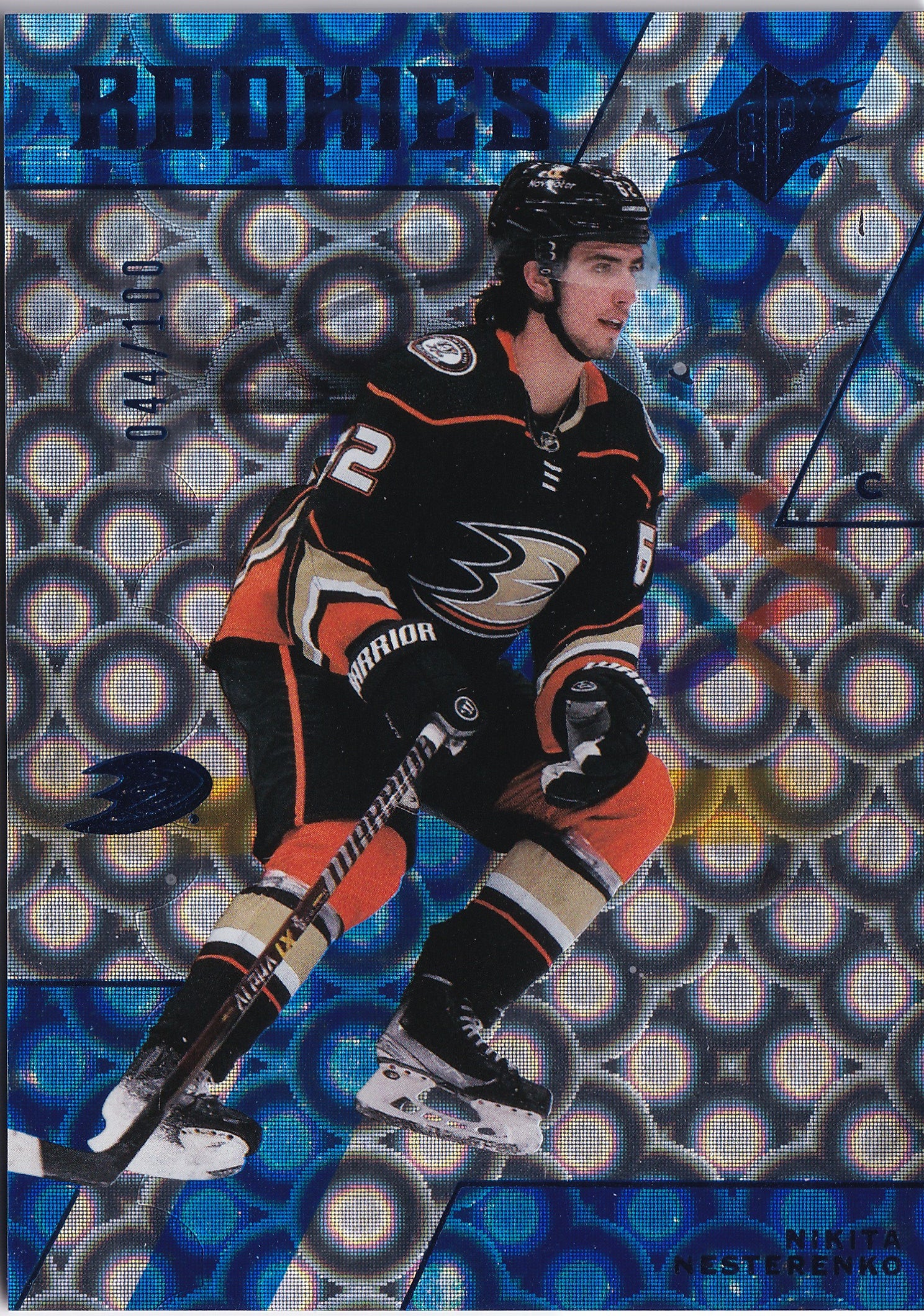 Nikita Nesterenko 2023-24 SPx Rookies Radiance /100 #126 – 044/100