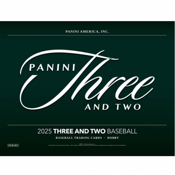 2025 Panini Three and Two Baseball Hobby Box - sběratelské karty