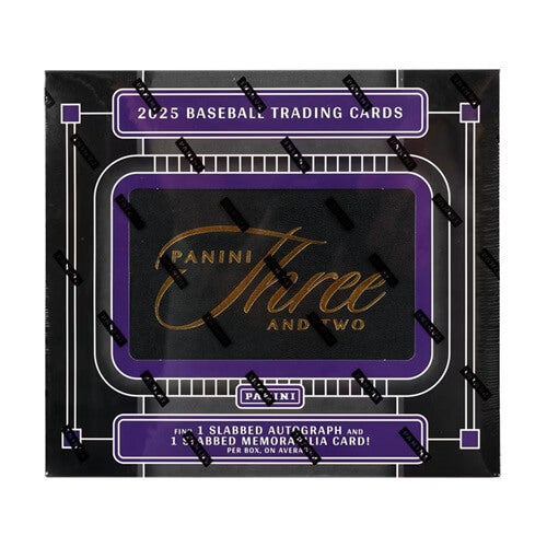 2025 Panini Three and Two Baseball Hobby Box - sběratelské karty