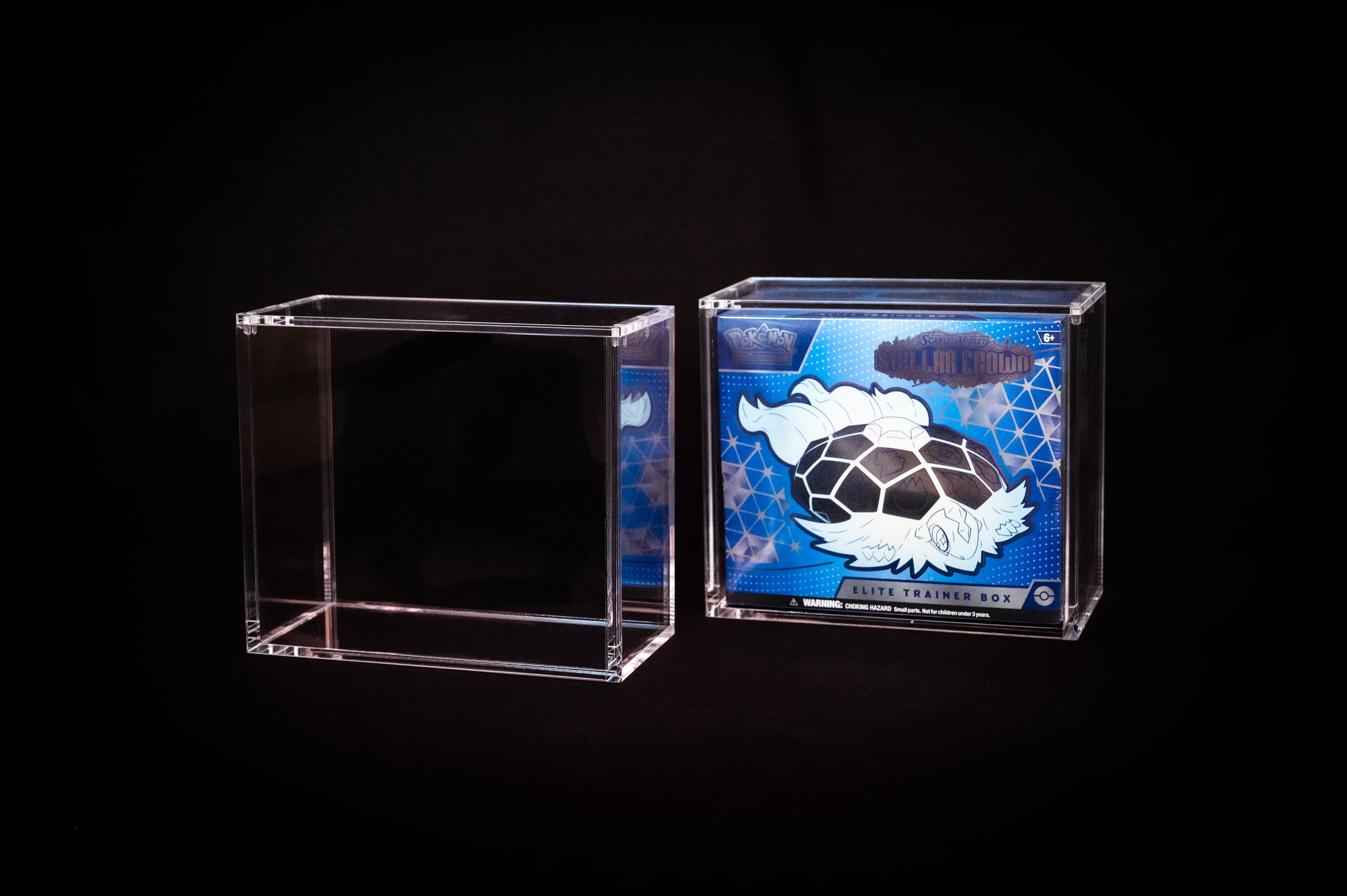 Akrylový box pro Pokémon Elite Trainer Box (ETB)