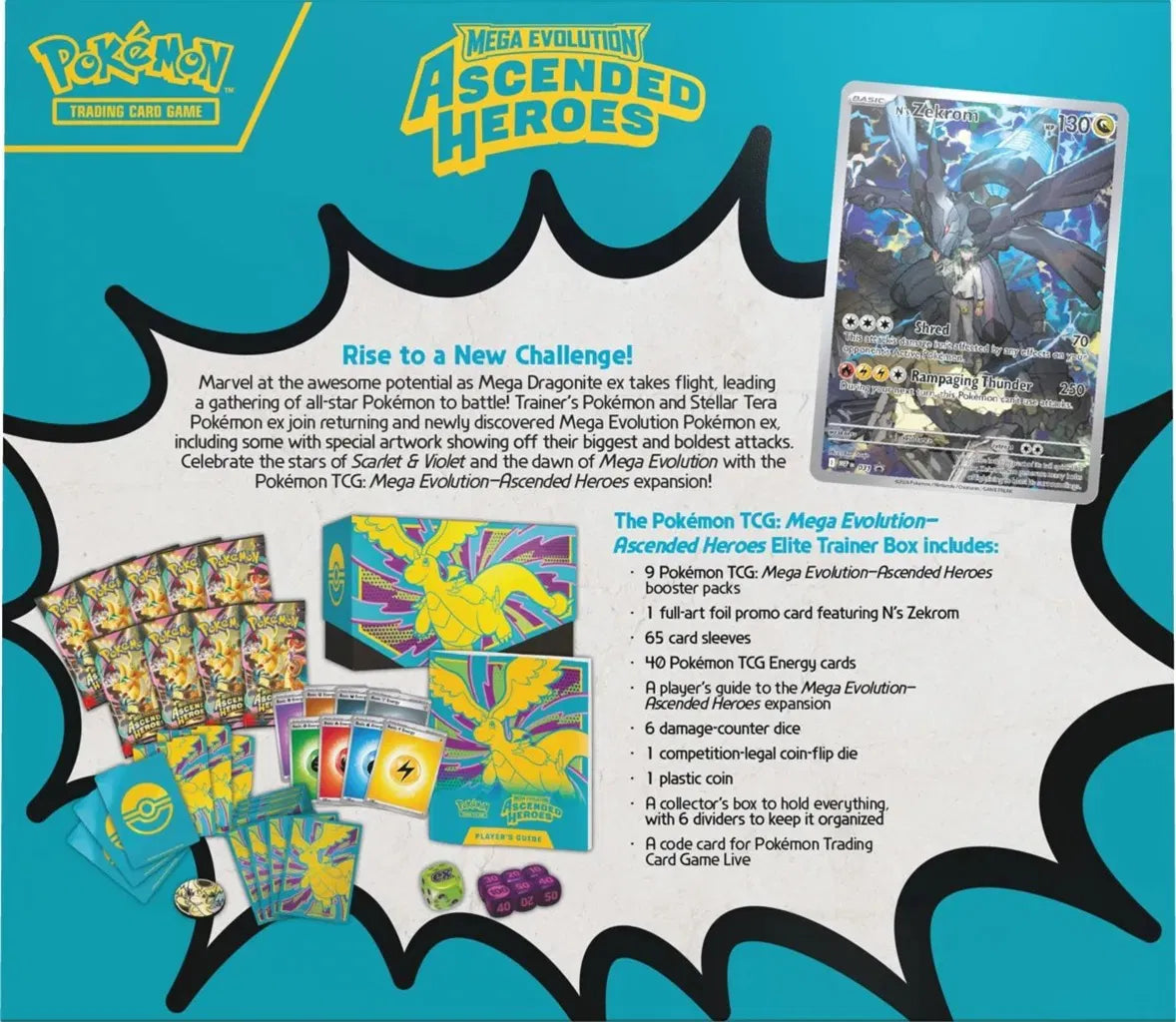 Pokémon Ascended Heroes - Elite Trainer Box