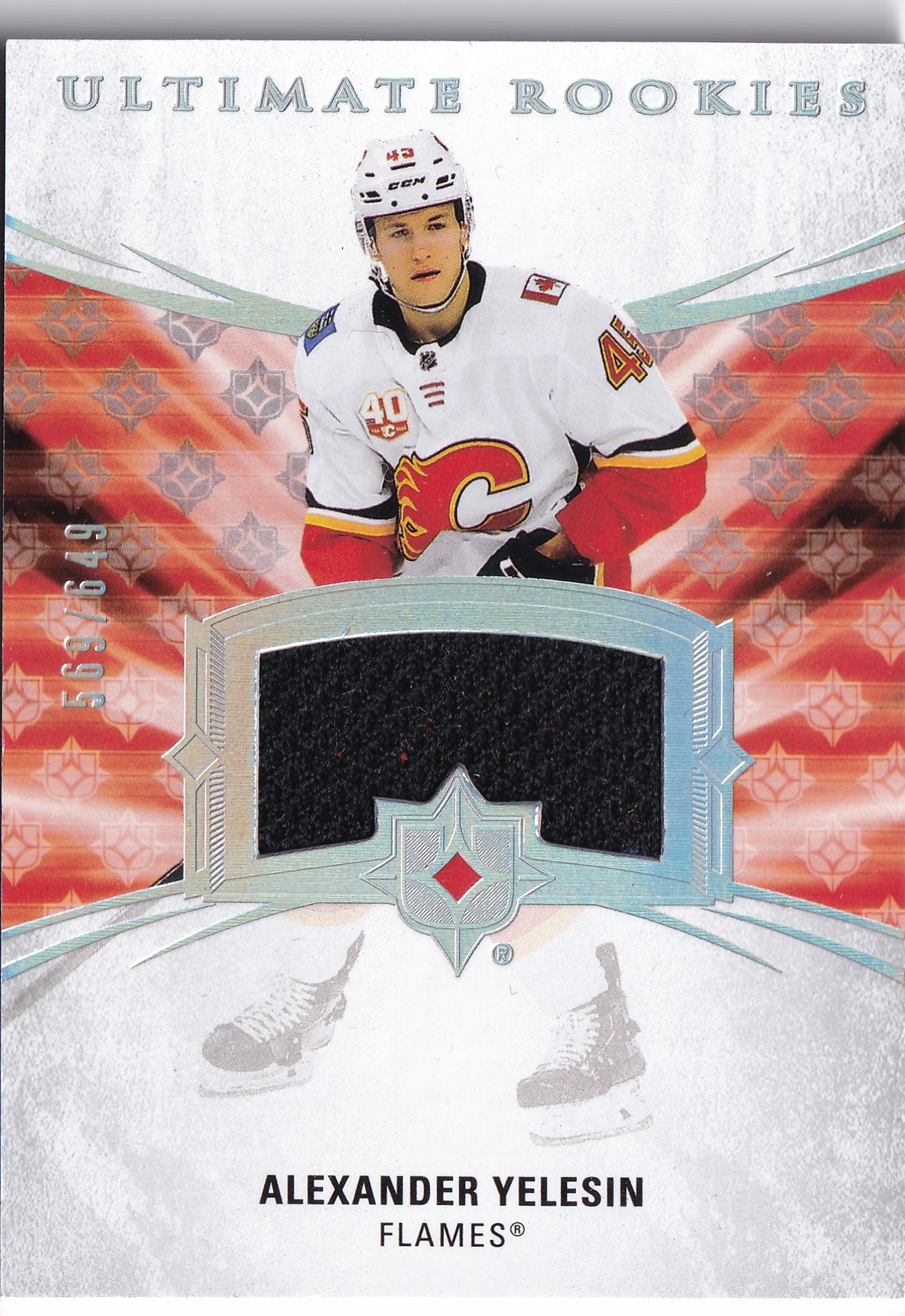 Alexander Yelesin 2020-21 Upper Deck Ultimate Collection Ultimate Rookies Jersey #151 /649 RC