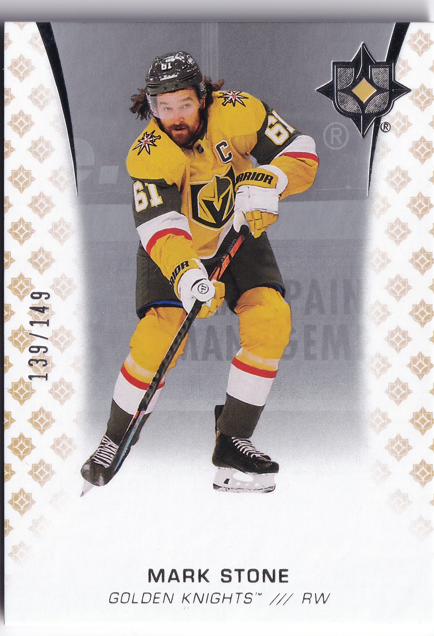 Mark Stone 2020-21 Upper Deck Ultimate Collection #34 /149