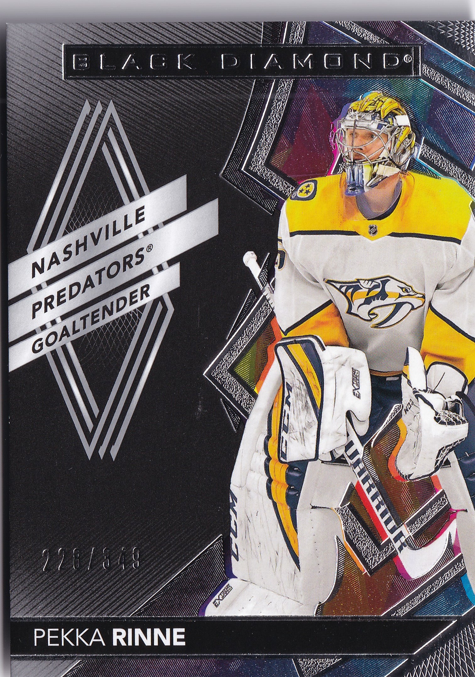 Pekka Rinne 2020-21 Upper Deck Black Diamond #BDB-RI /349