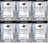 Kirill Kaprizov 2020-21 Upper Deck Black Diamond Rookie Team Logo Jumbos – kompletní 6karetní set