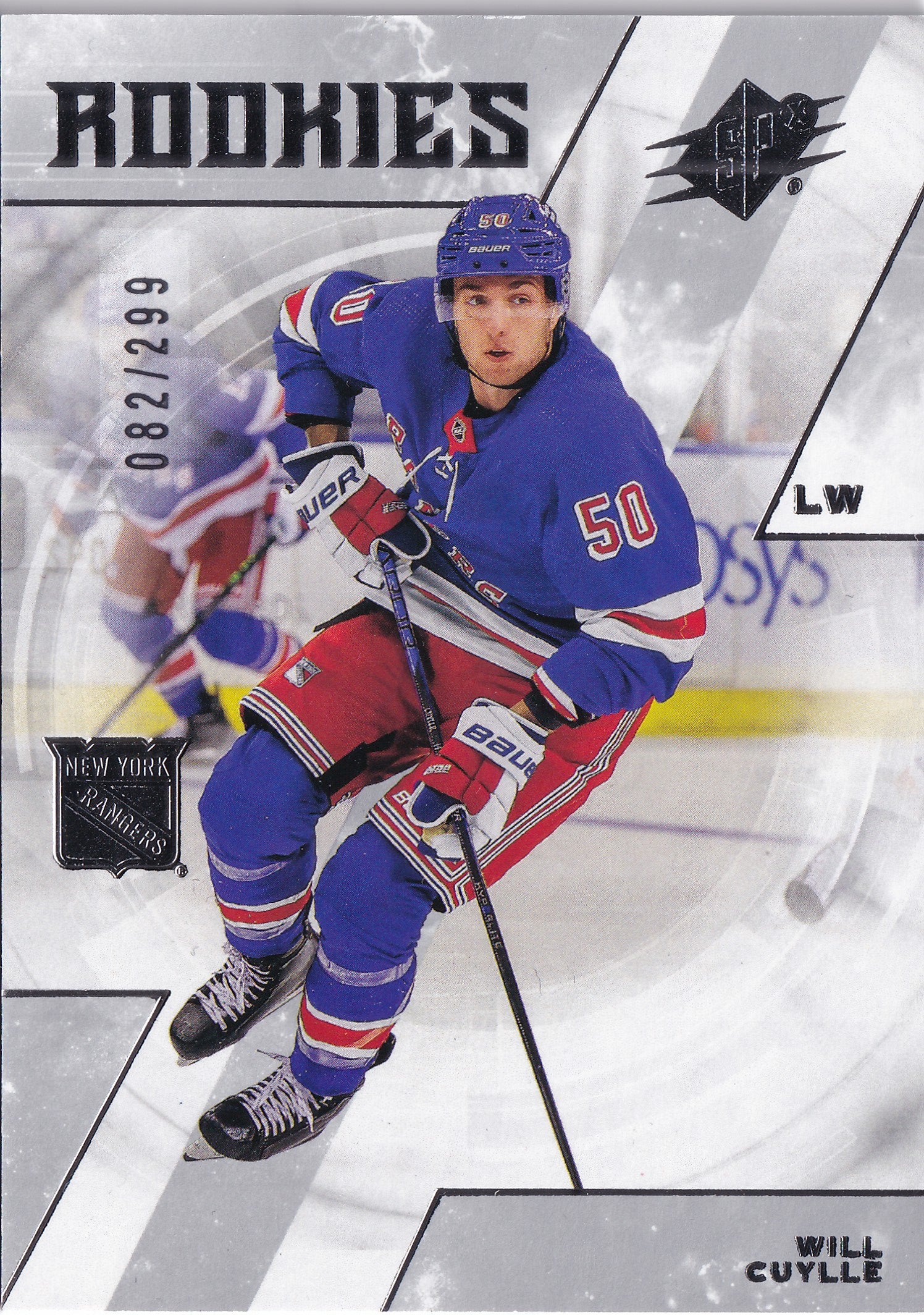 Will Cuylle 2023-24 Upper Deck SPx Rookies #108 /299 RC