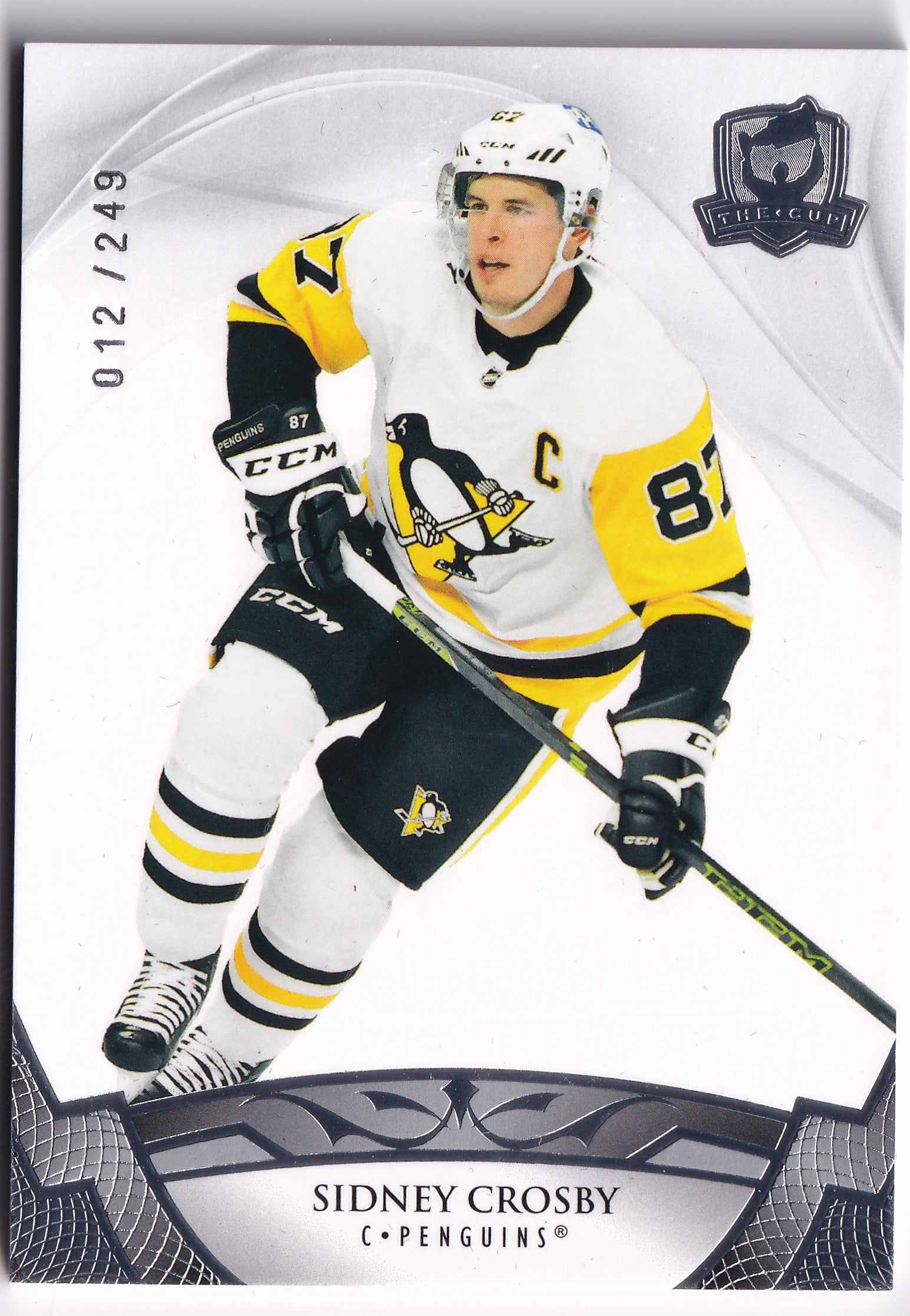 Sidney Crosby 2020–21 The Cup Base /249 #82 – 012/249