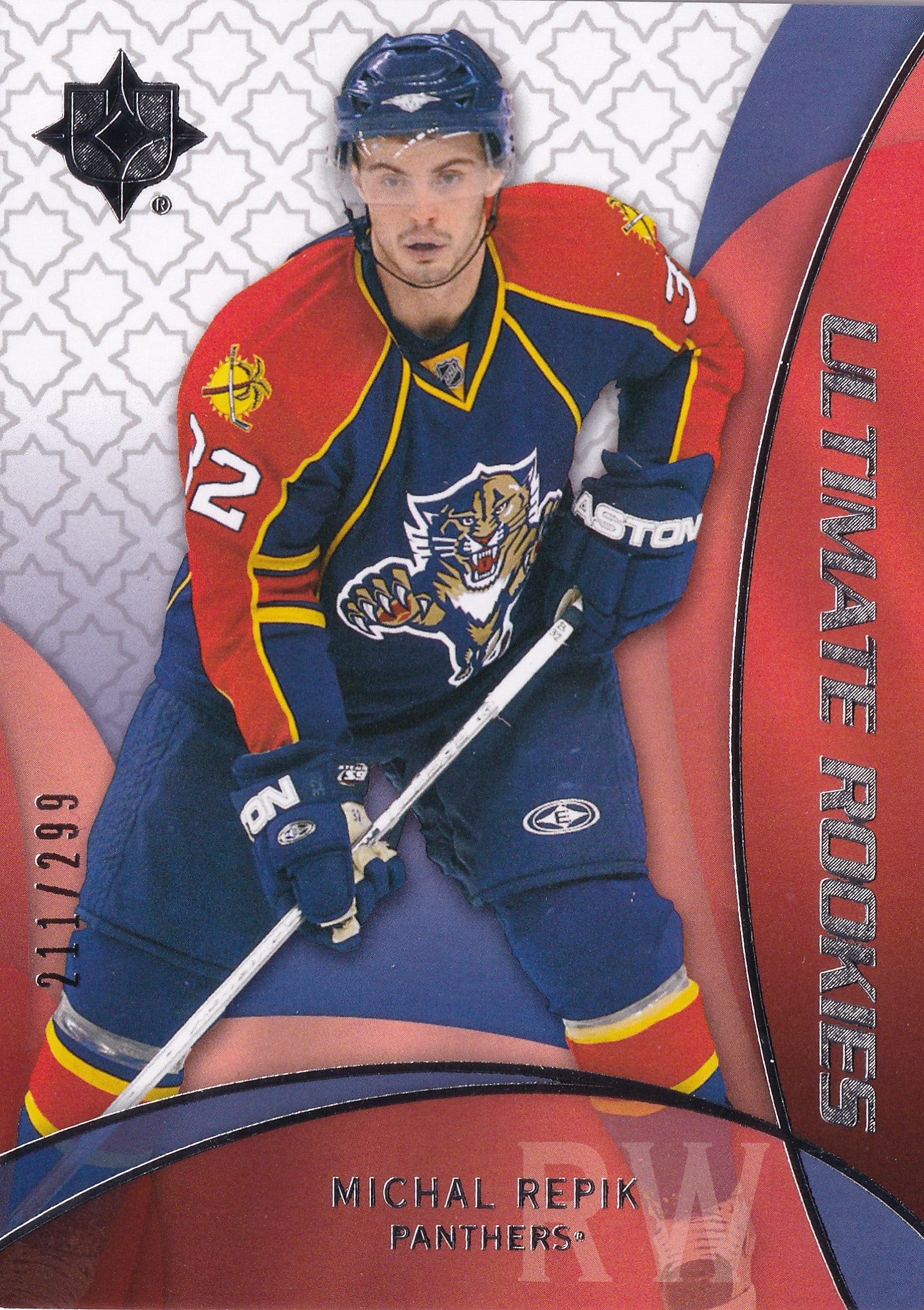 Michal Řepík 2008–09 Ultimate Collection Ultimate Rookies /299 #47 – 211/299