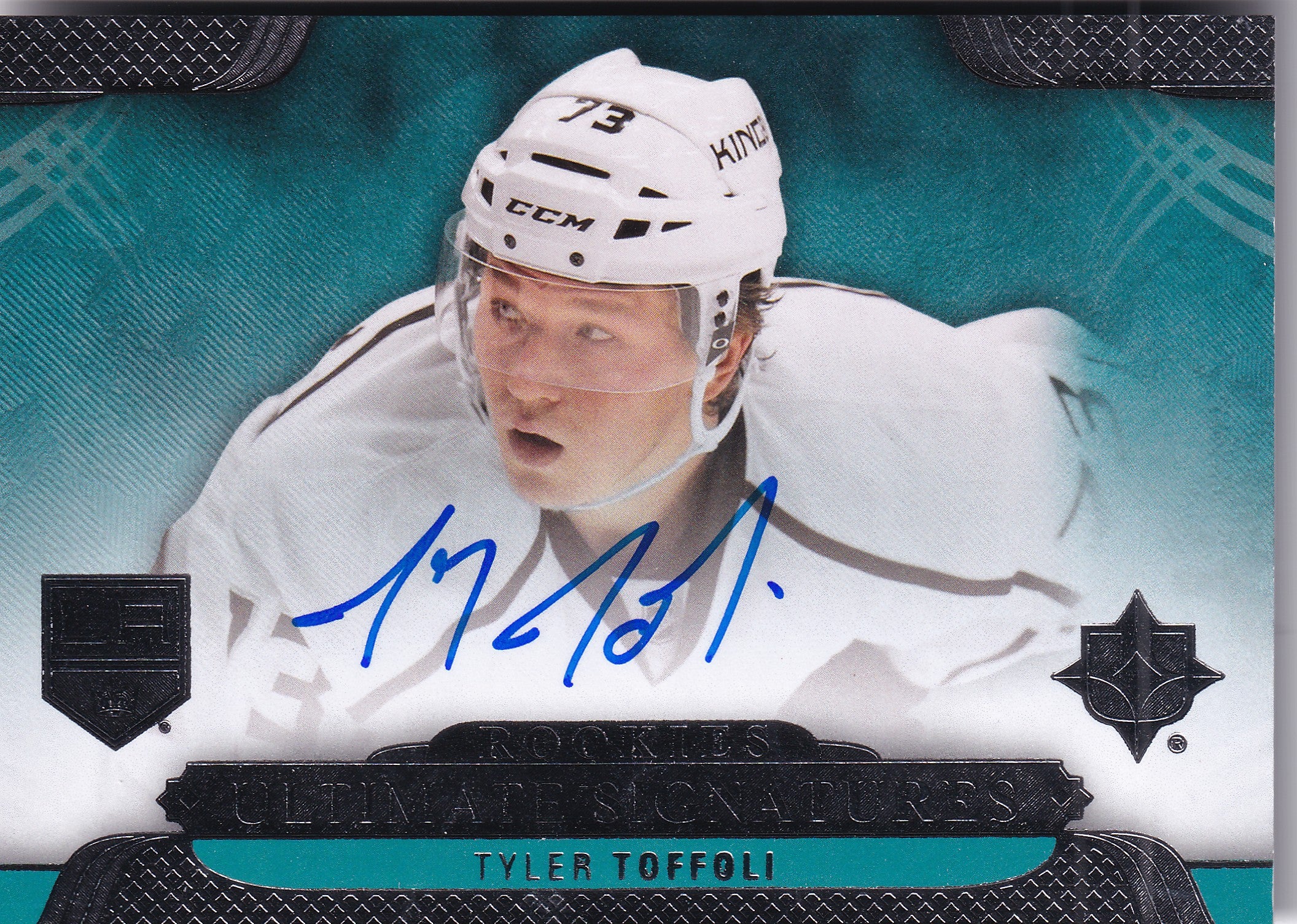 Tyler Toffoli 2013–14 Ultimate Collection Ultimate Signature Rookies Auto #USR-TT