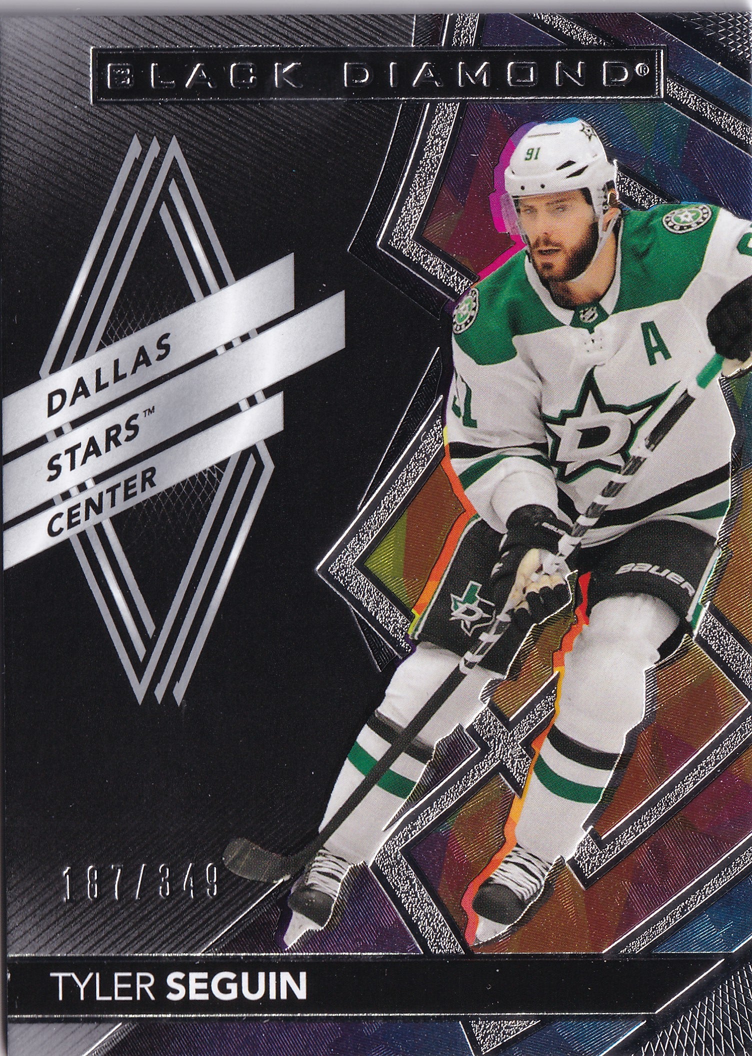 Tyler Seguin 2020–21 Black Diamond Base /349 #BDB-TS – 187/349