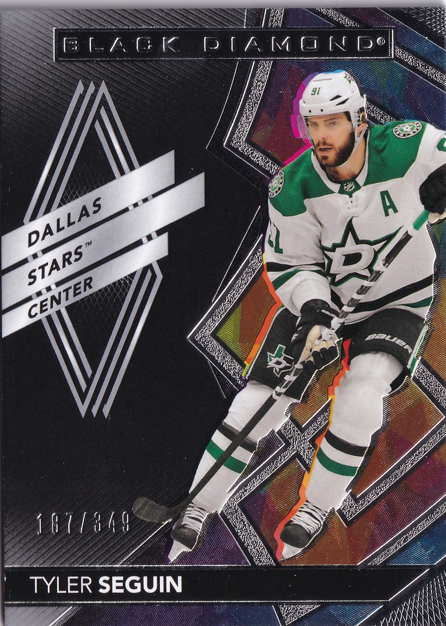 Tyler Seguin 2020–21 Black Diamond Base /349 #BDB-TS – 187/349