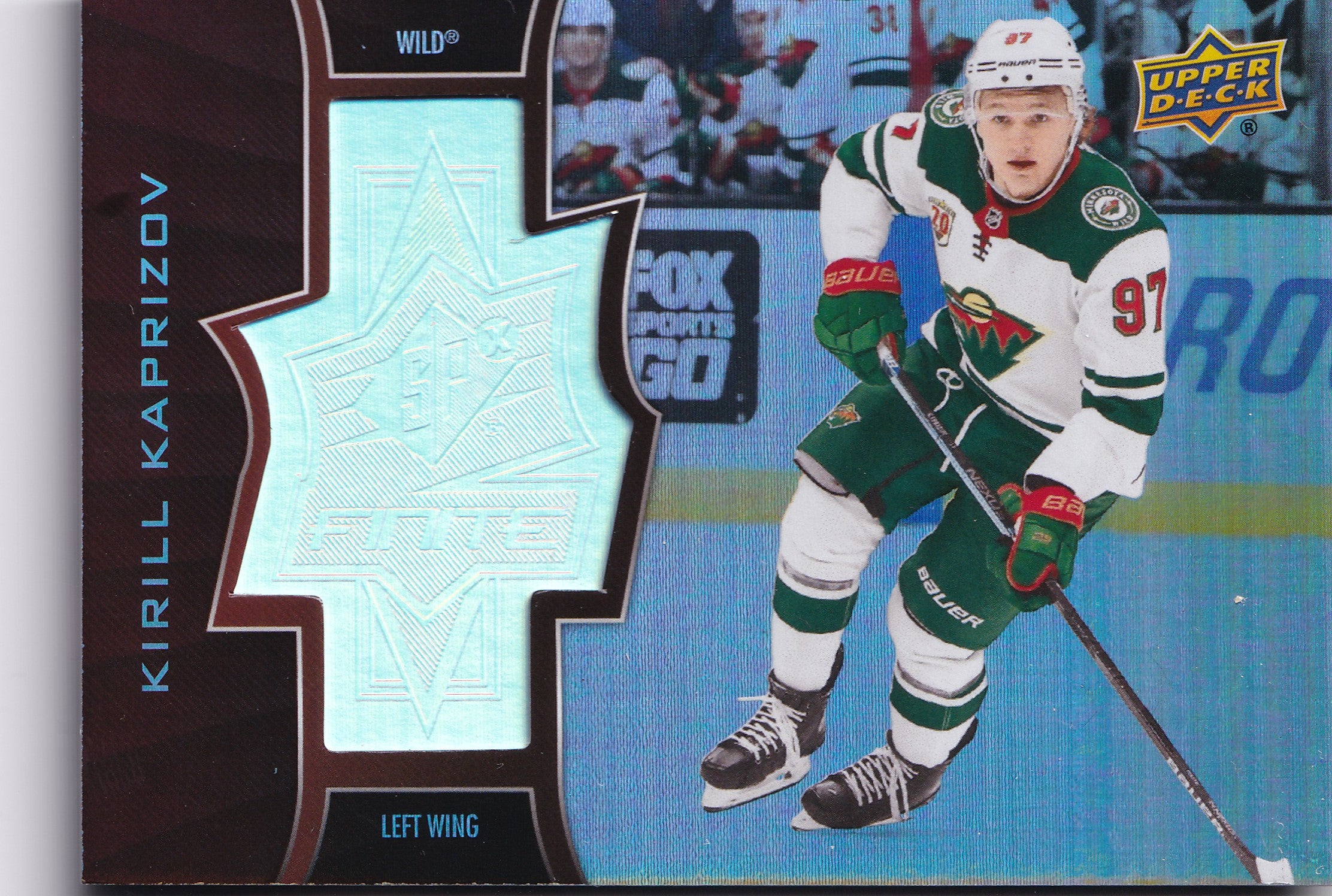 2020–21 Upper Deck Extended Series SPx Finite Spectrum Kirill Kaprizov Rookie /99 #SF-41