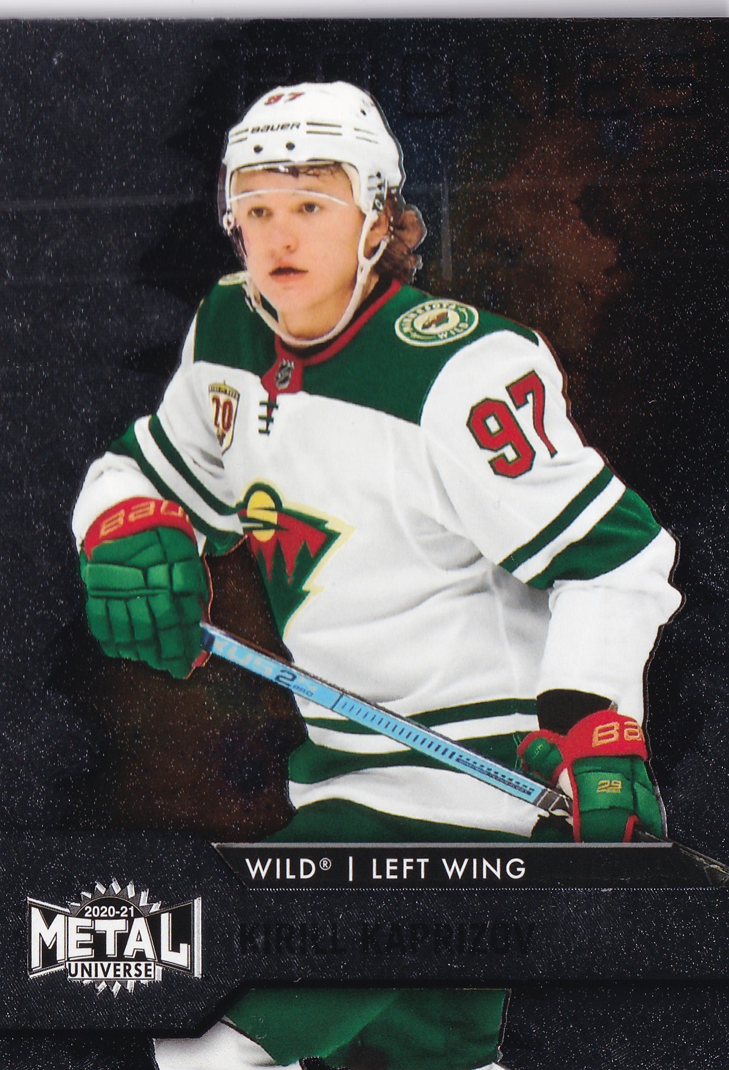 2020–21 SkyBox Metal Universe Kirill Kaprizov Rookie #125