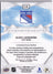 2020–21 The Cup Enshrinements Alexis Lafrenière Rookie Auto /99 #E-AL