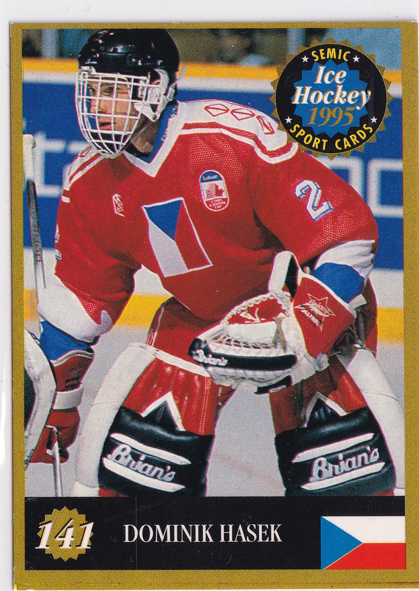 Dominik Hašek 1995 Semic Ice Hockey #141
