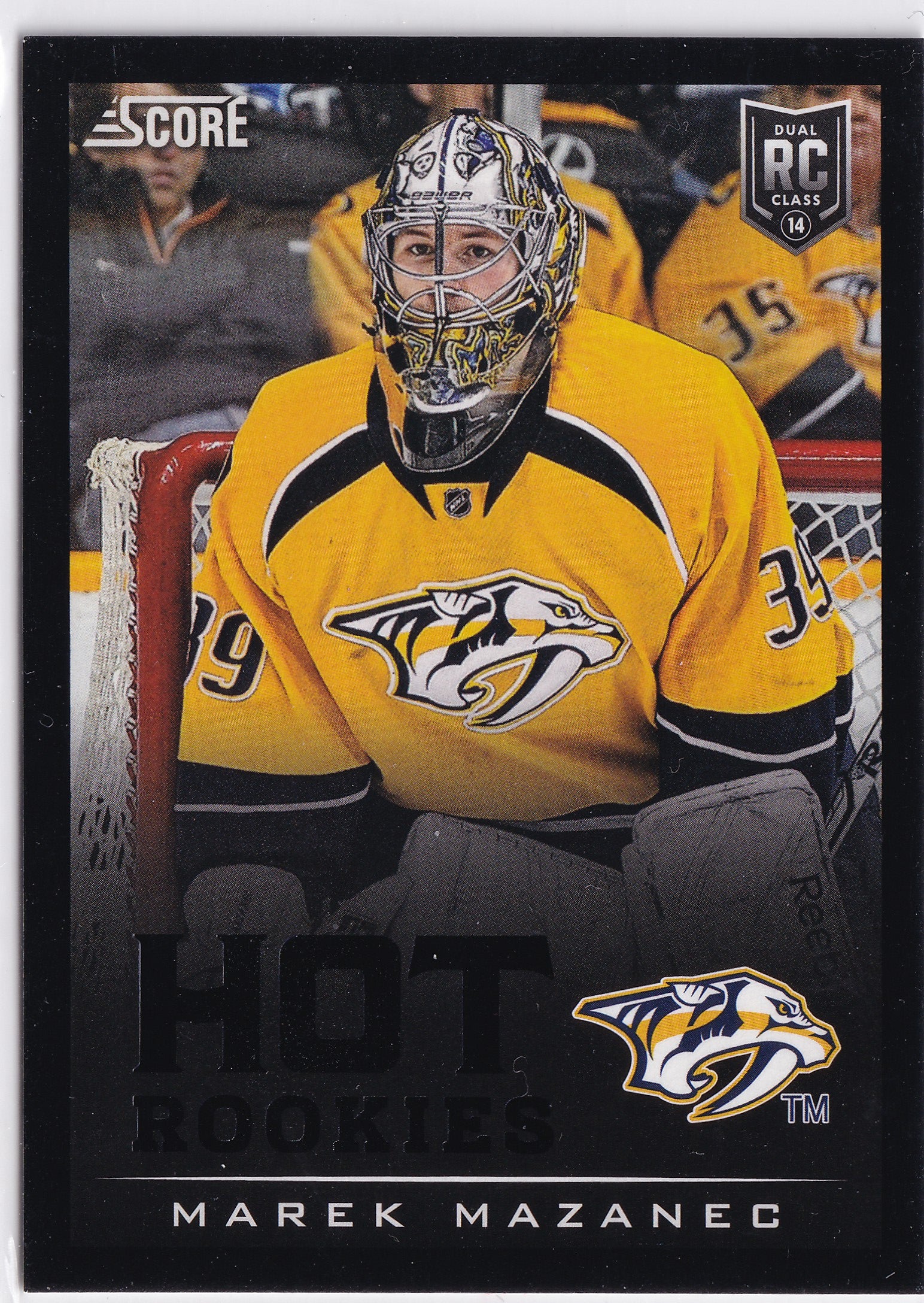 Marek Mazanec 2013-14 Score Hot Rookies RC #712