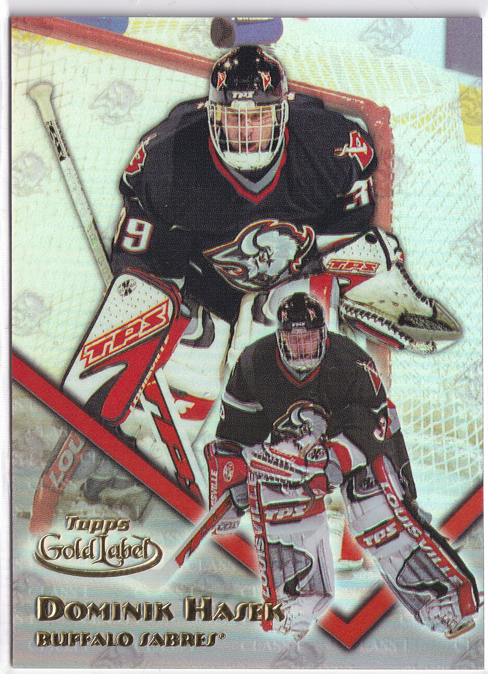 Dominik Hašek 2000–01 Topps Gold Label Class 1 #66 – Buffalo Sabres