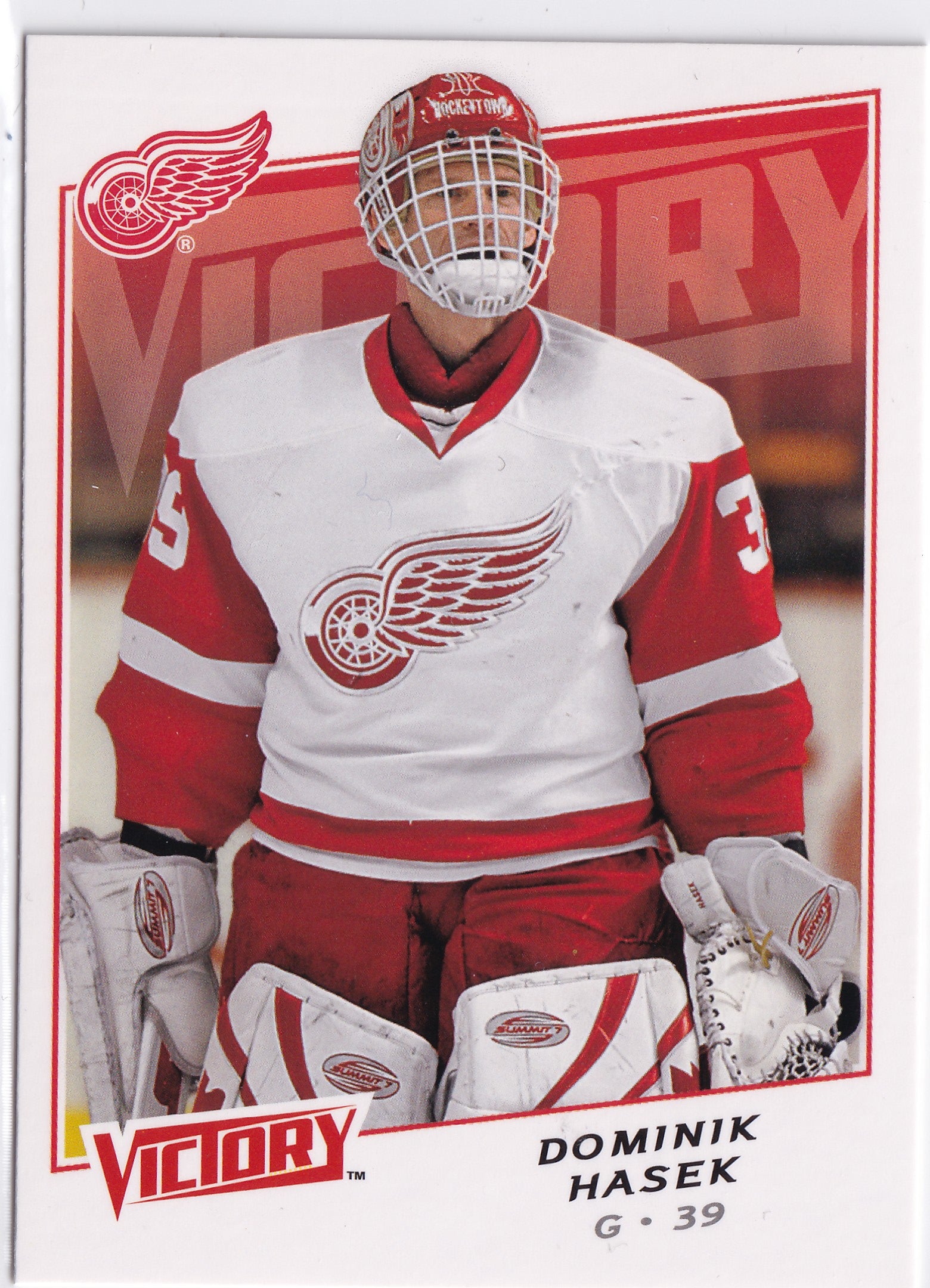Dominik Hašek 2008-09 Upper Deck Victory #122 – Detroit Red Wings