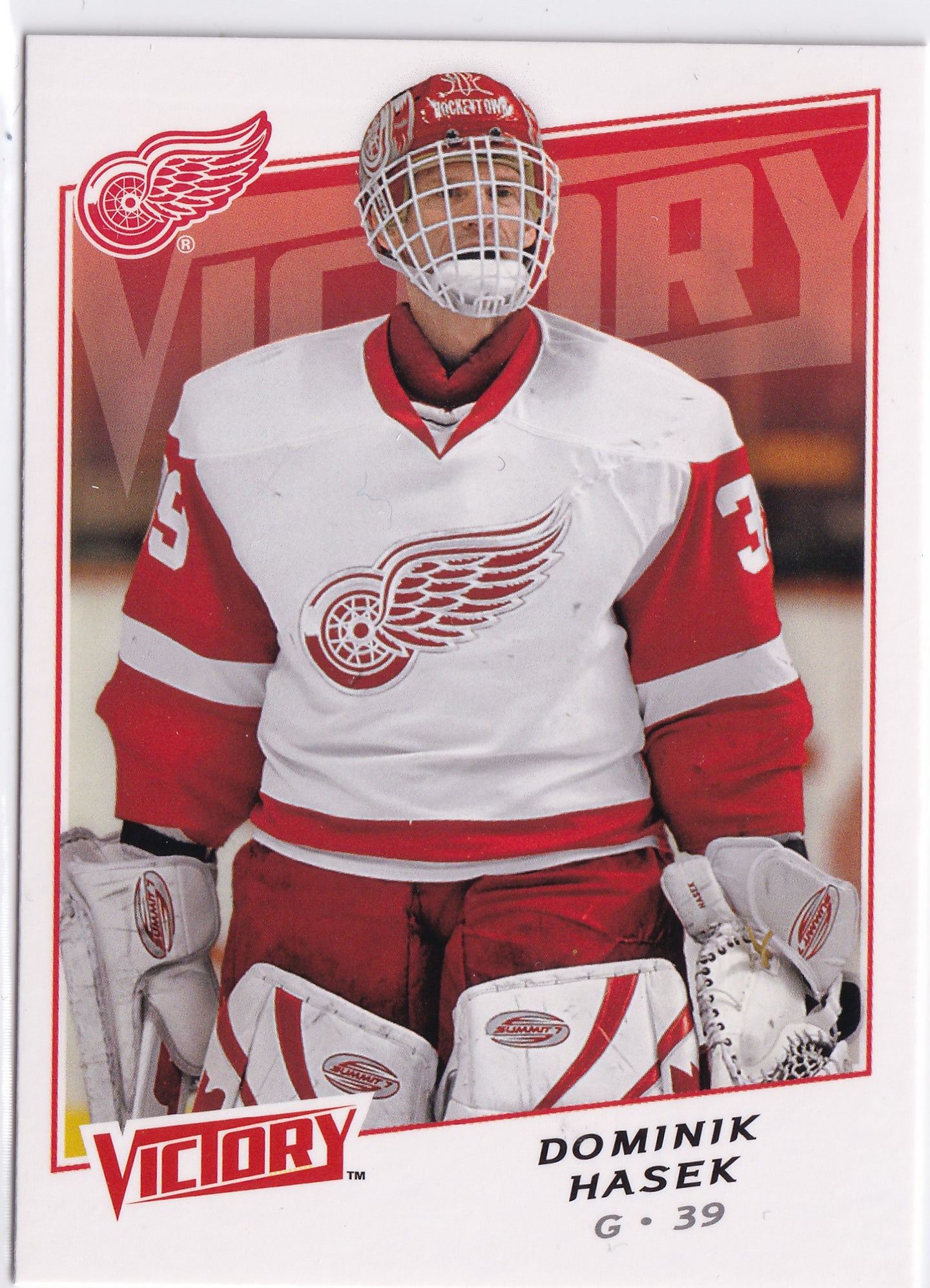 Dominik Hašek 2008-09 Upper Deck Victory #122 – Detroit Red Wings