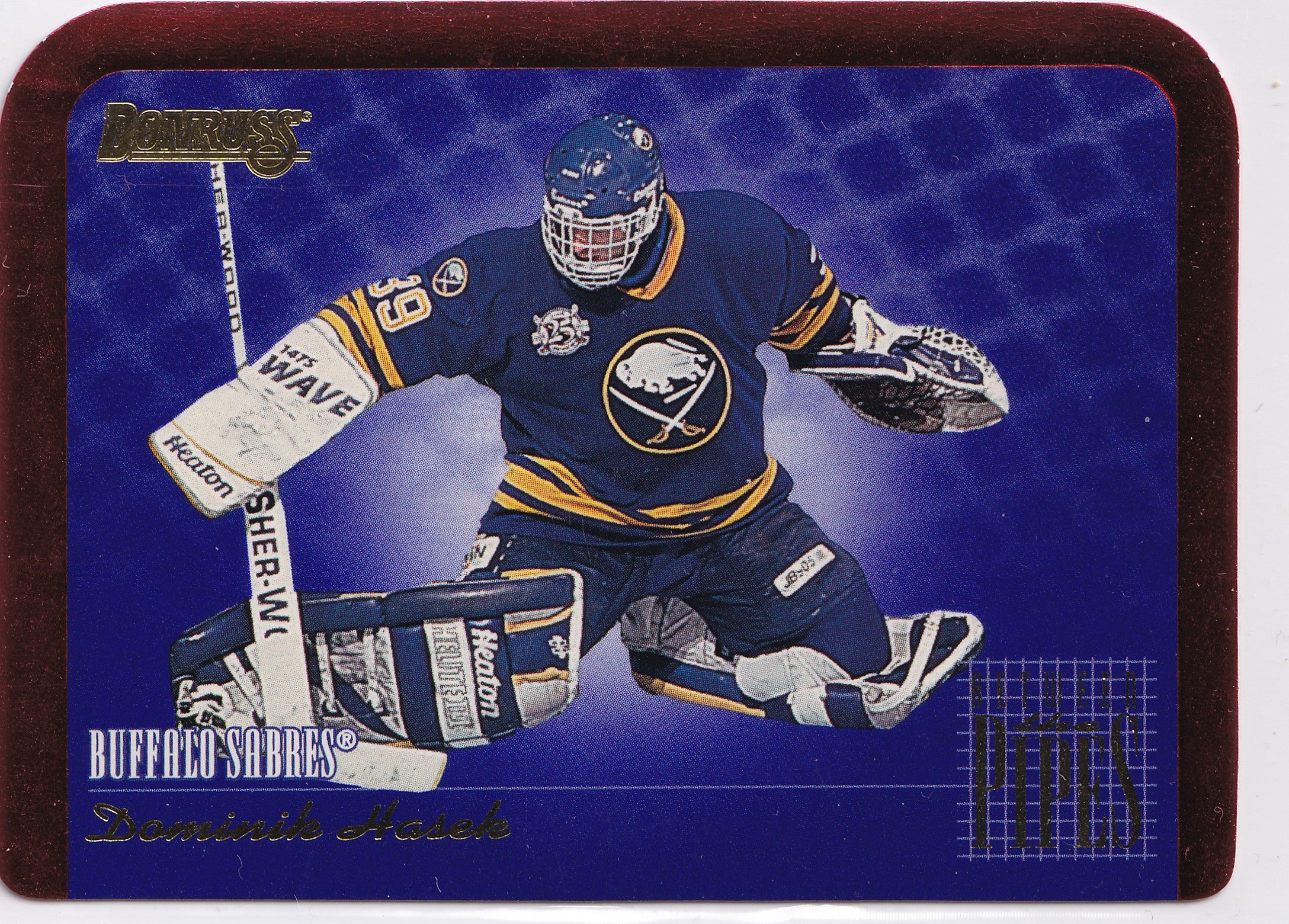 Dominik Hašek 1995 Donruss Between the Pipes #2