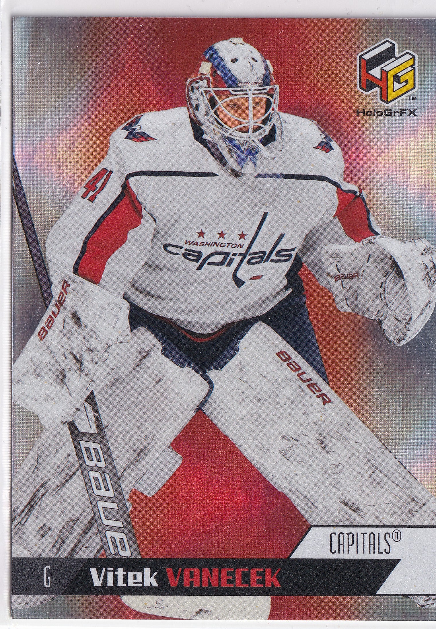Vítek Vaněček 2020-21 Upper Deck Extended Series HoloGrFX Rookies Gold #HG-7