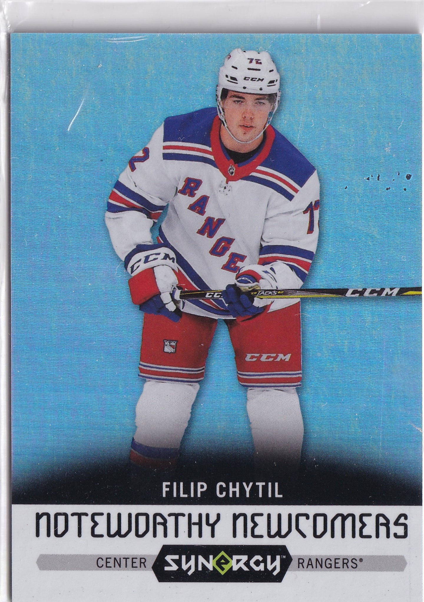 2017-18 Upper Deck Synergy Noteworthy Newcomers #NN-16 Filip Chytil RC