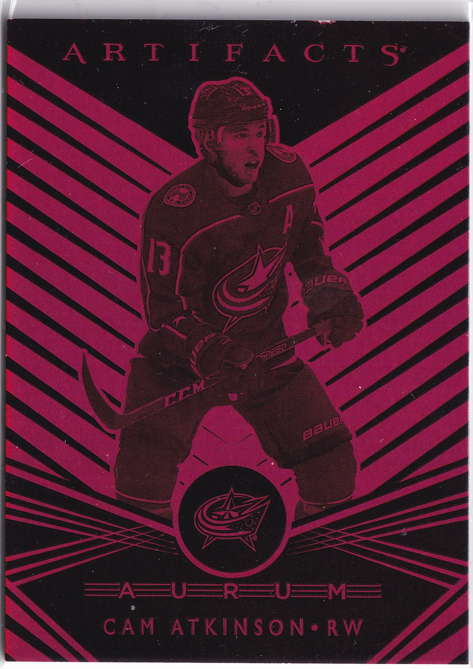 2019-20 Upper Deck Artifacts Aurum Red #A-29 Cam Atkinson /99