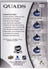 Elias Pettersson, Brock Boeser, Bo Horvat & Quinn Hughes 2020-21 Upper Deck The Cup Quads Jerseys /25 #C4-HBPH – 24/25