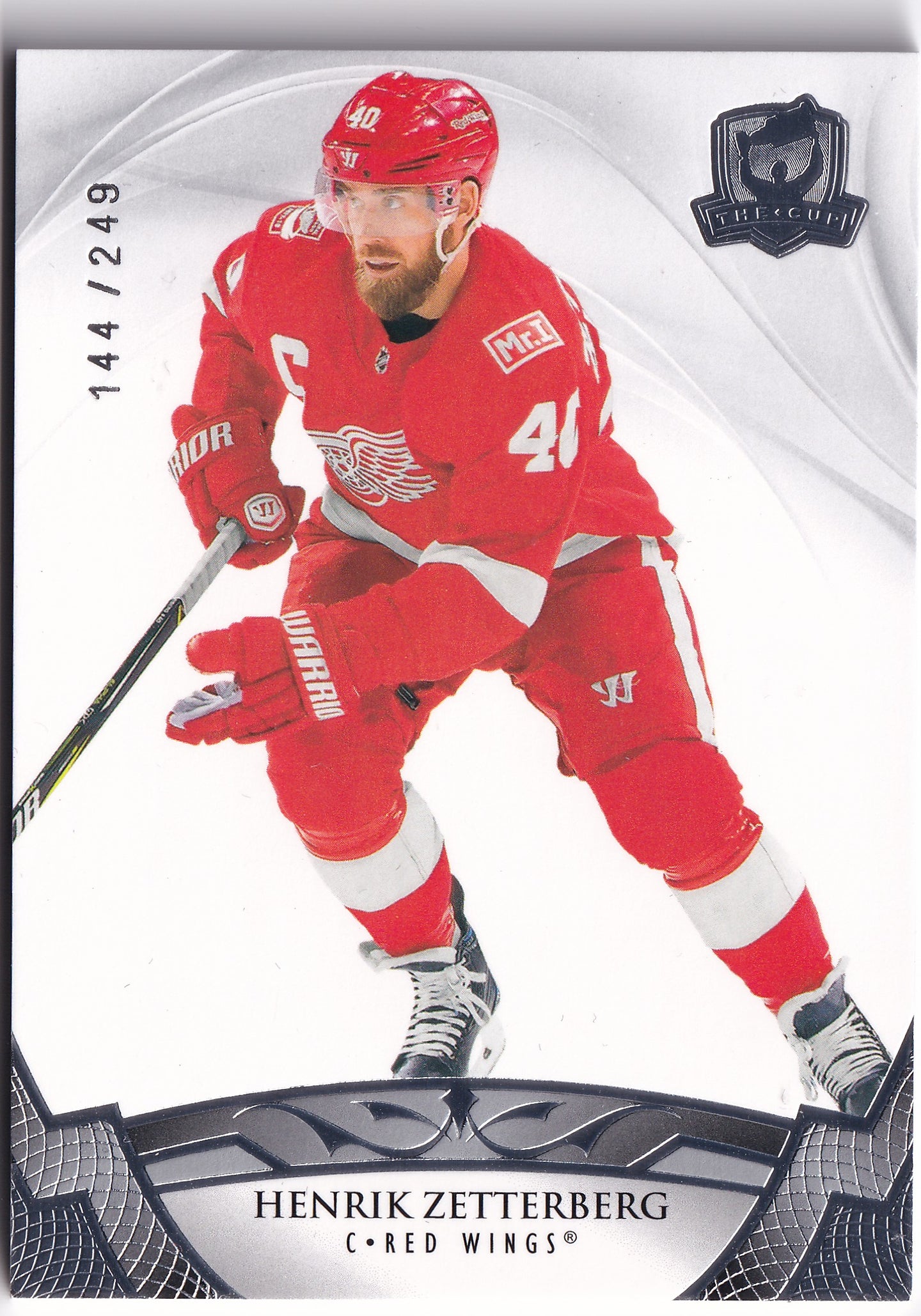 Henrik Zetterberg 2020-21 Upper Deck The Cup /249 #66 – 144/249