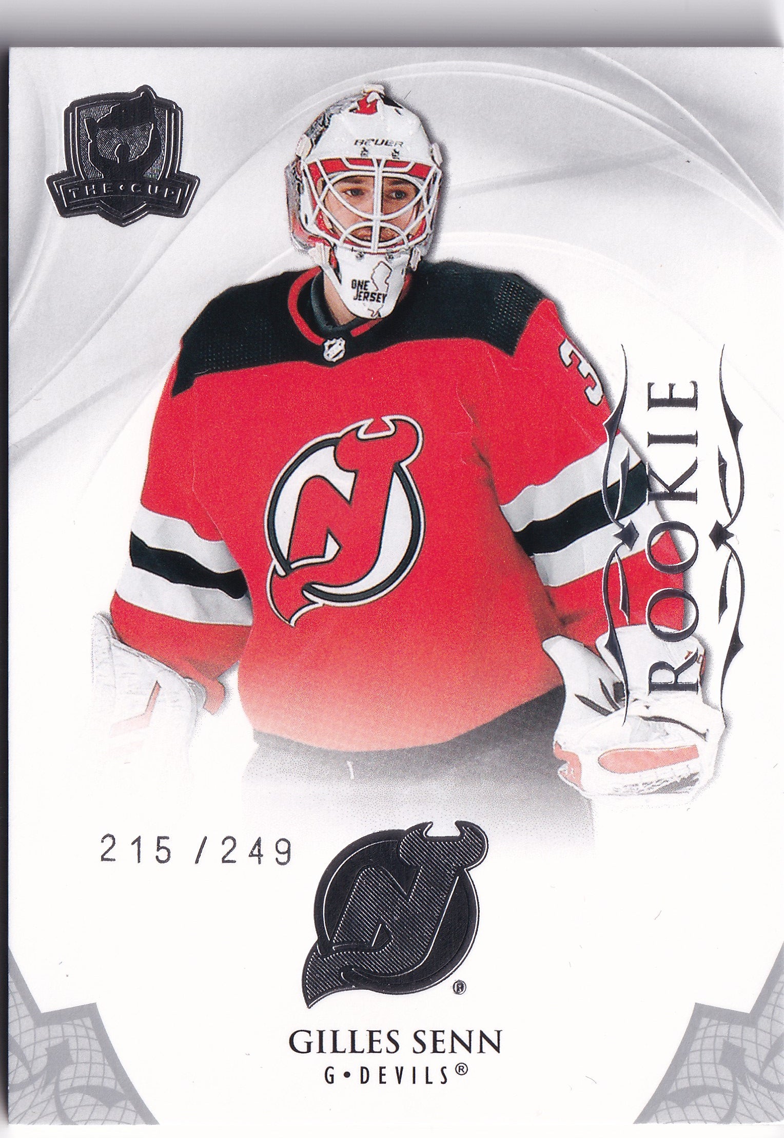 Gilles Senn 2020-21 Upper Deck The Cup Rookie /249 #174 – 215/249