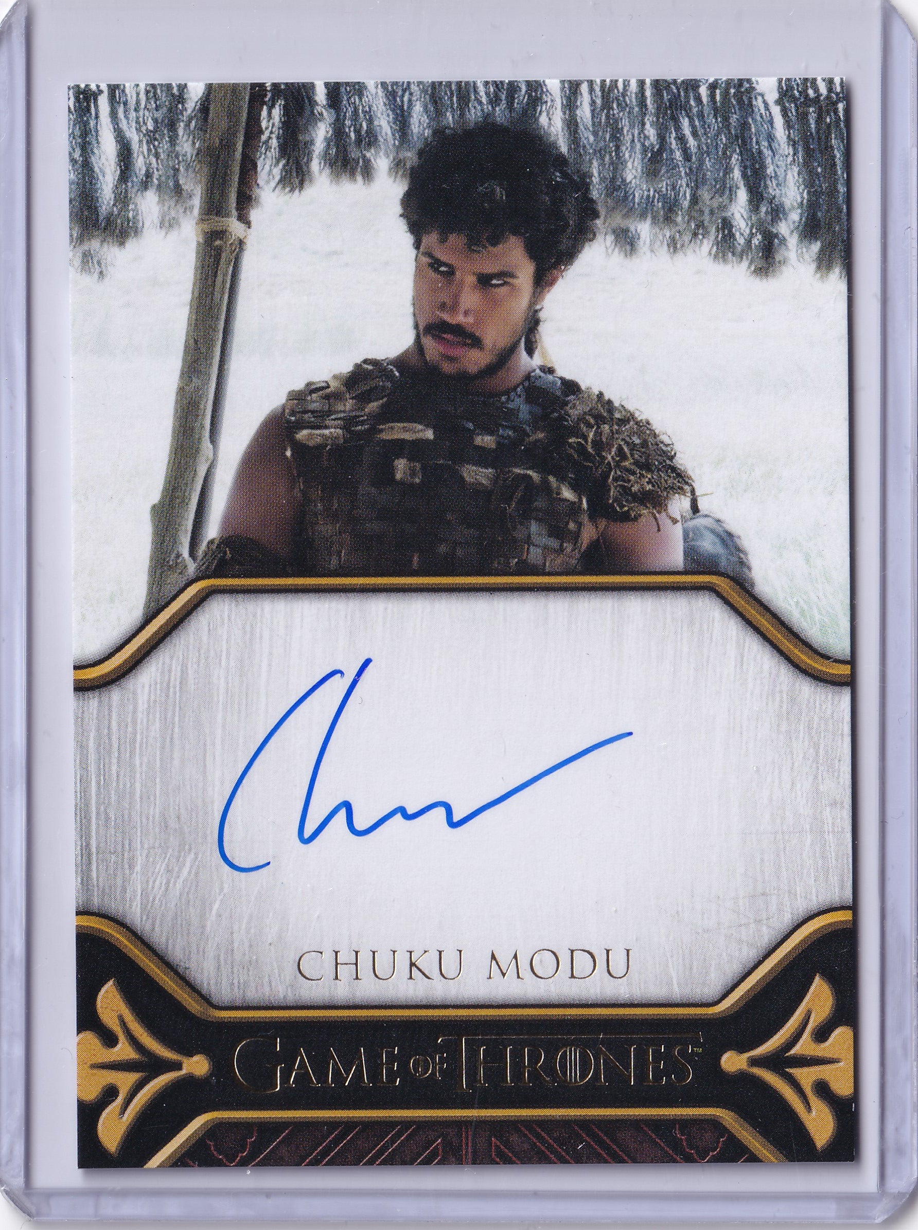 Chuku Modu as Aggo – Autograph – 2020 Game of Thrones The Complete Series