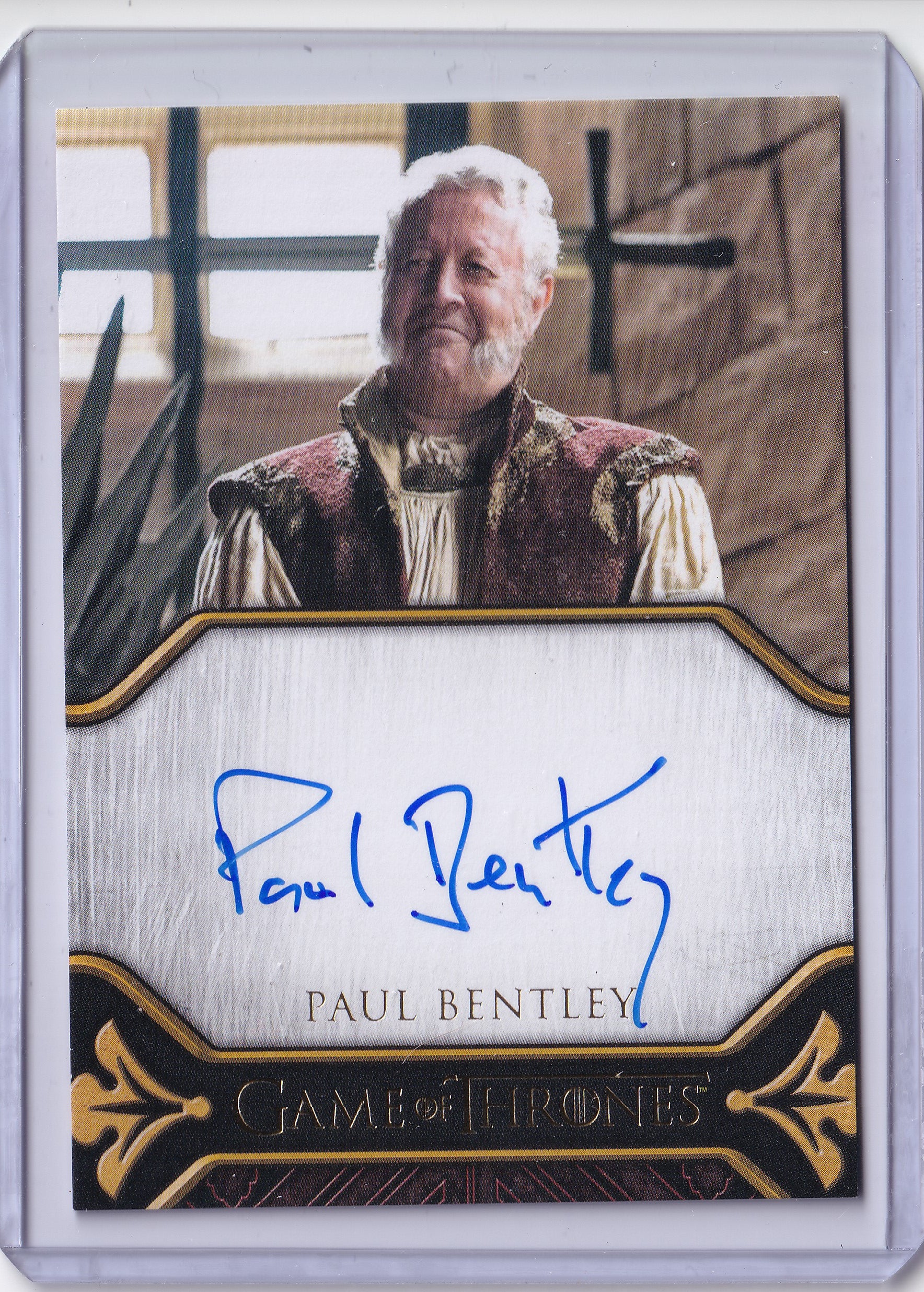 Paul Bentley as High Septon – Full-Bleed Autograph – 2017 Game of Thrones Season 6