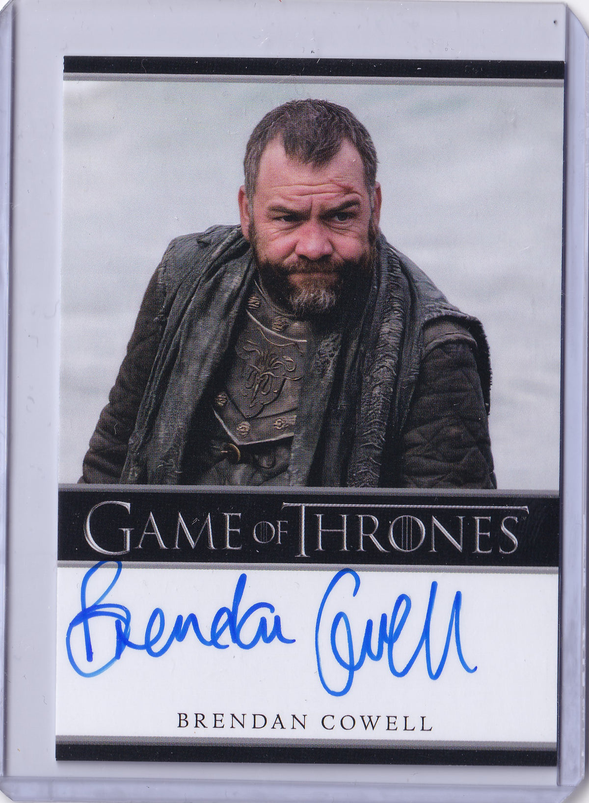 Brendan Cowell as Harrag – Full Bleed Autograph – 2018 Game of Thrones Season Seven