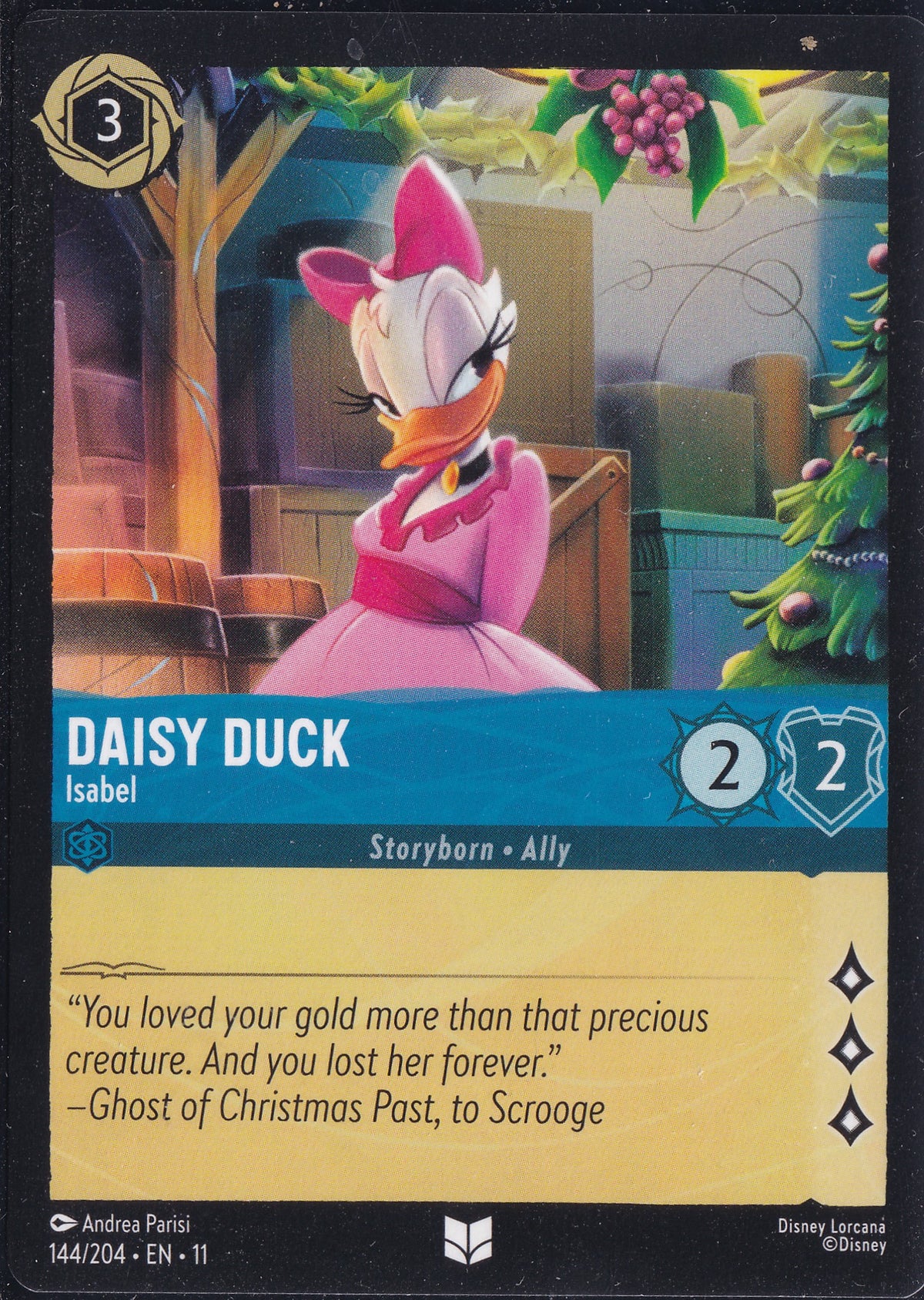 Daisy Duck – Isabel 144/204 – Disney Lorcana Winterspell